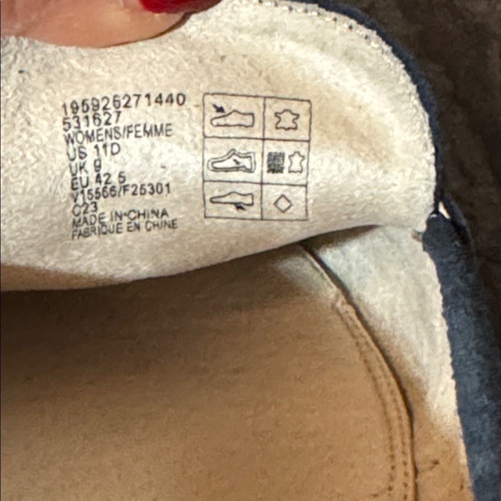 Lands End Suede Women’s Loafers Blues 11D - Picture 6 of 6